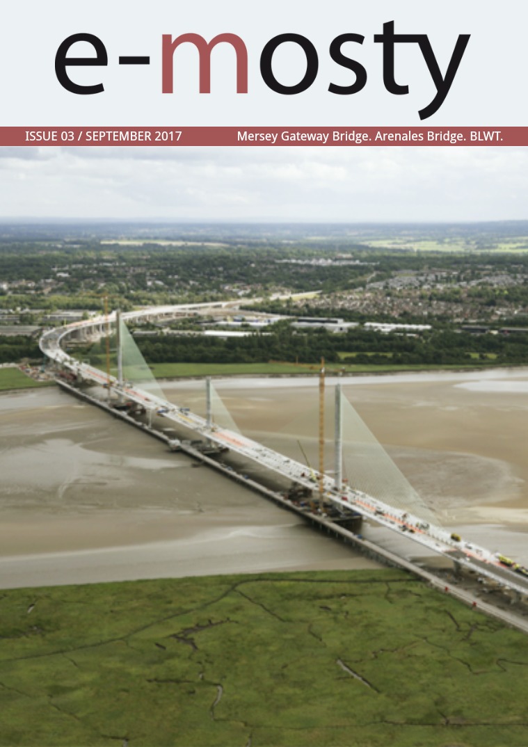 e-mosty september 2017: mersey gateway bridge. arenales bridge.