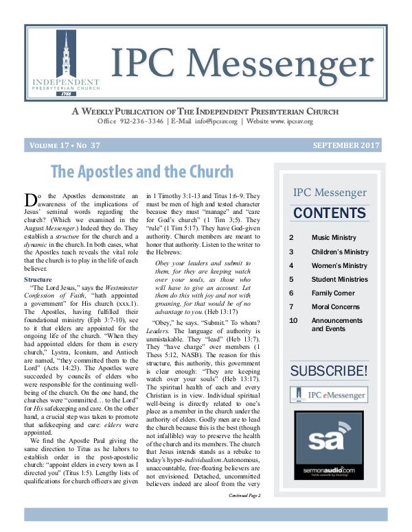 Ipc Messenger 2017 September 2017 Joomag Newsstand - the roman catholic church of roblox joomag newsstand