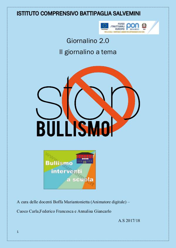 STOP AL BULLISMO