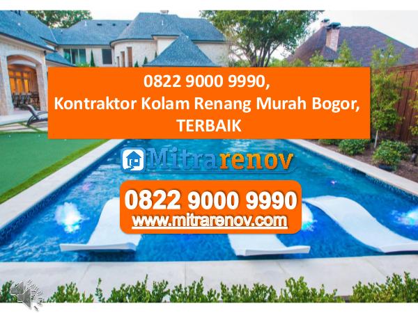 Jasa Kontraktor Bangun Dan Renovasi Rumah Bogor 0822 9000